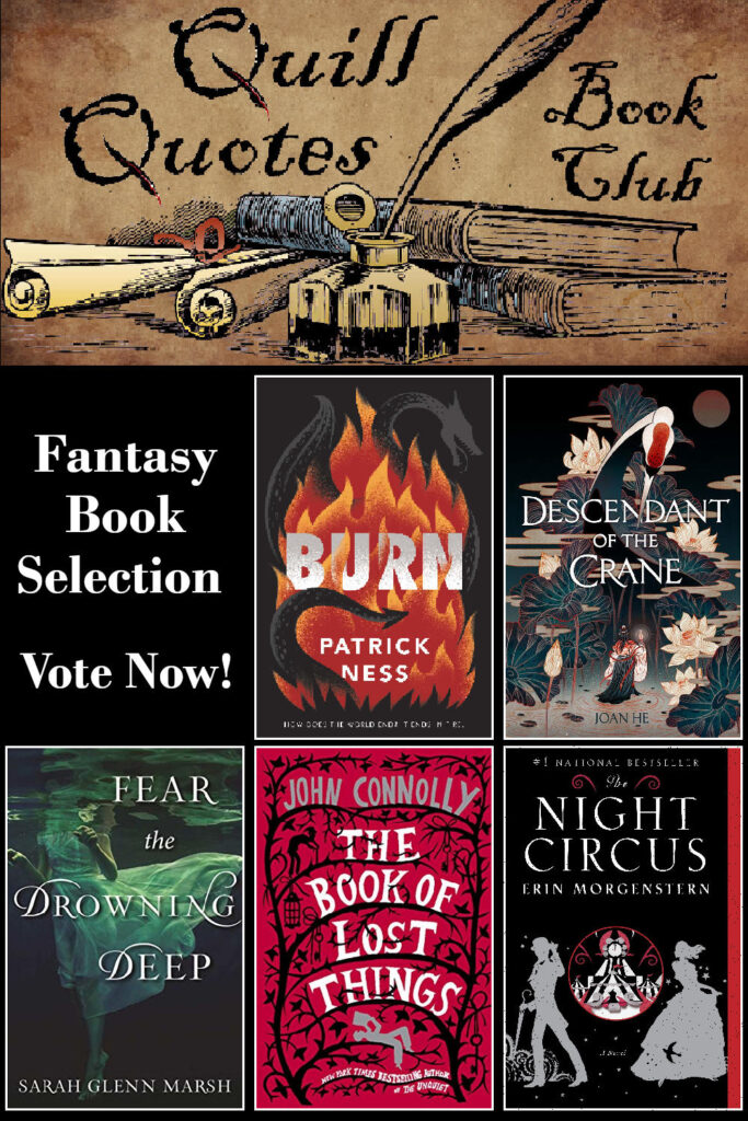 Fantasy Book Selection #6 Vote Now